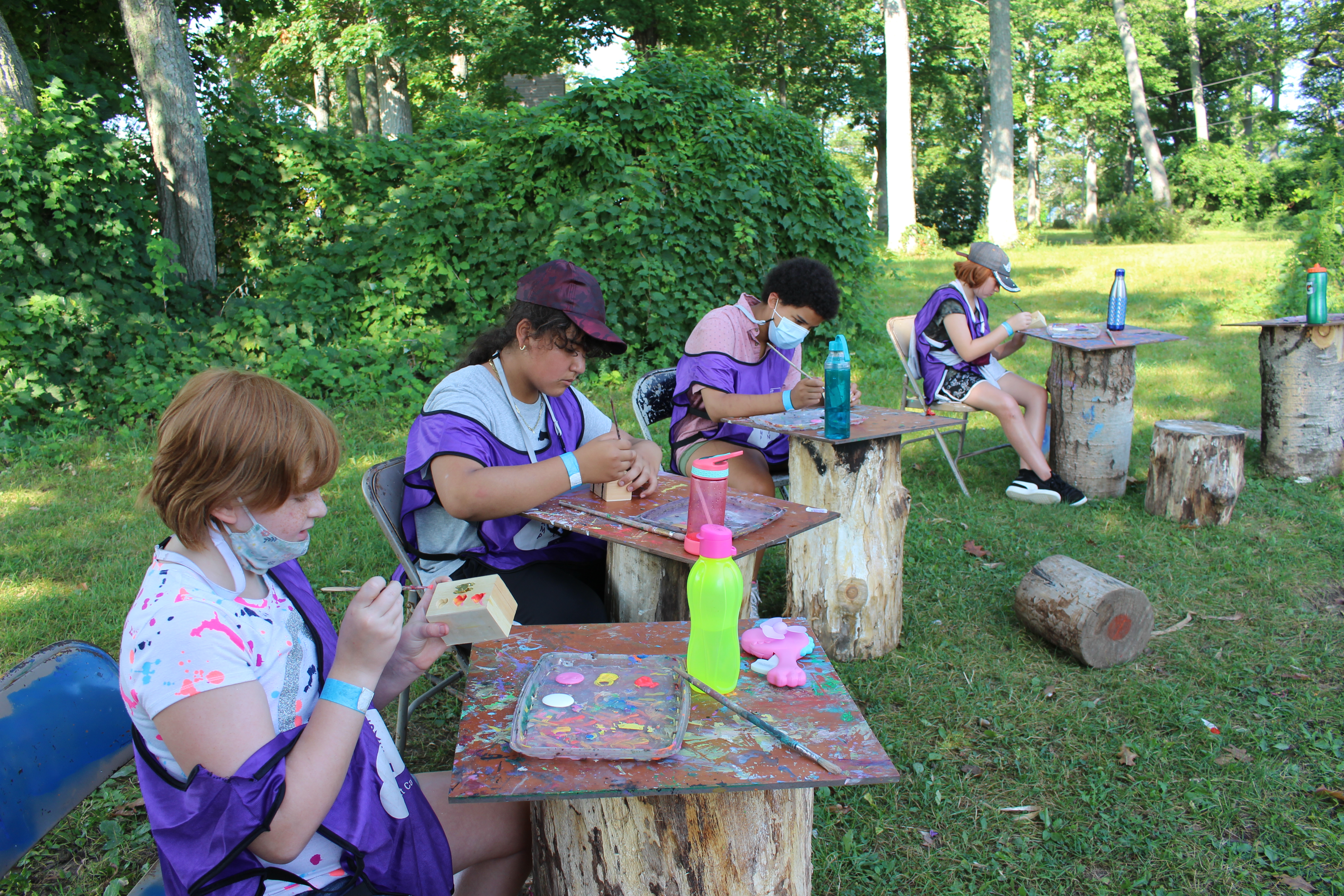 Arts & Crafts at Camp Maple Leaf – 6 July 2021