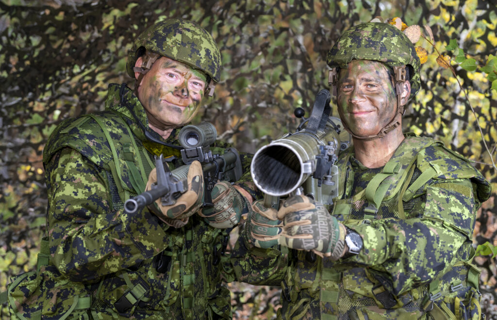 Stakeholders take part in Exercise Collaborative Spirit at CFB Petawawa on September 24, 2025, where they spend a day alongside military personnel, wearing uniforms and gear to gain firsthand experience of military life. <br><br>Photo Petty Officer 2nd Class Dan Bard Directorate Army Public Affairs