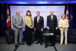 Blake Goldring and Rose Patten Receive the NATO Association of Canada’s St. Laurent Award
